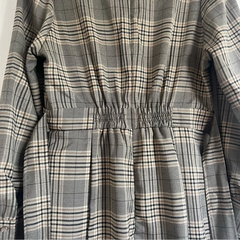 Japan Exclusive Plaid Long Sleeve Dress - Picture 7 of 9